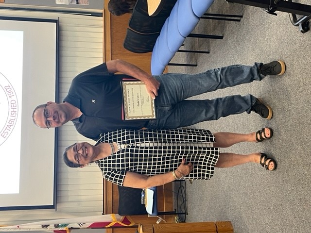  LHS Volunteer of the Quarter, Todd Lutes 